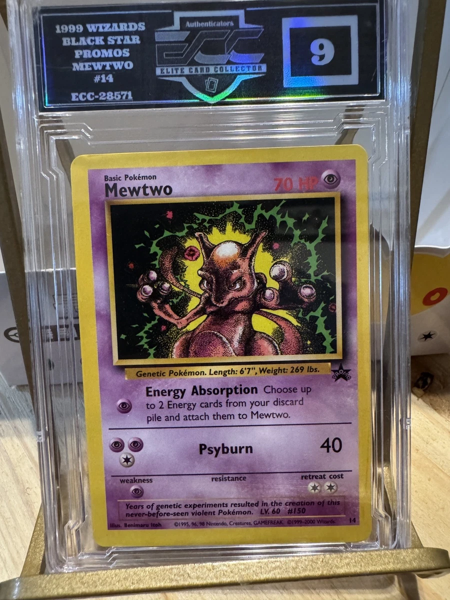 Mewtwo Pokémon TCG Professional Sports Authenticator (PSA) Grade 9
