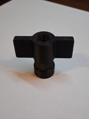GM / Chevy Antenna Wrench Tool | 3D Printed Black For 10mm Antenna 