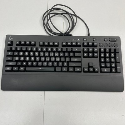 Logitech G213 RGB Gaming Keyboard Used Good Condition Tested Wired USB