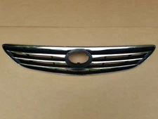 For 2005-2006 Toyota Camry Front Bumper Grille Black & Chrome Plastic Sedan