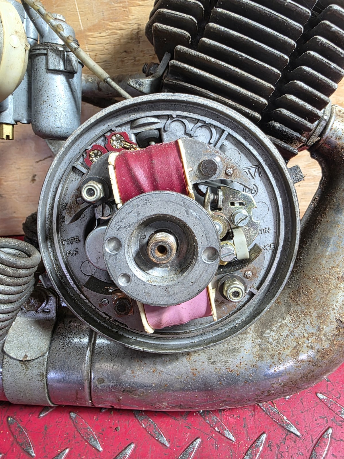 1975 Mobylette Motobecane 4T Engine Assembly