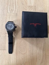 Men's Swiss Legend  Trimix Diver Chronograph Grey dial Watch With Box