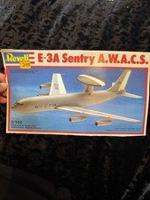 Vintage 1980’s Revell Boeing 707 E-3A Sentry A.W.A.C.S 1:144 Scale Model 4422