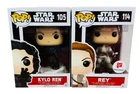 KYLO REN #105 & REY #114 WALGREENS EXCLUSIVE FUNKO POP STAR WARS LOT OF 2 Jedi