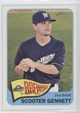 2014 Topps Heritage Scooter Gennett #285 0c4