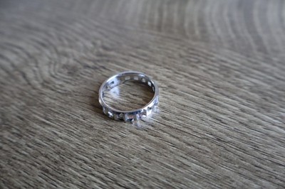 Authentic Tiffany & Co T Ring in 18K White Gold (Au750) | eBay