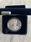2000 American Silver Eagle Proof $1 - 1 oz .999 Fine Silver - Original Box & COA