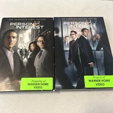 Person of Interest: Seasons 1+2 DVD Box Set By James Caviezel,Michael Emerson