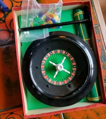 Merit Roulette Set Vintage Roulette Game. 1968's Merit Roulette with croupier rake | eBay UK