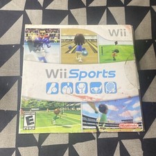 Nintendo Wii No Game Wii Sports Sleeve Only - Stains/damage