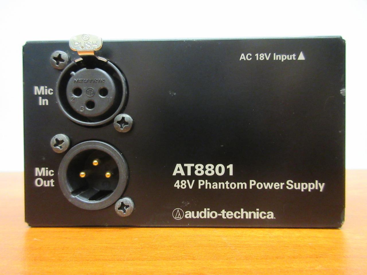 AudioTechnica AT8801 48V Phantom Power Supply (No Power Adapter) eBay