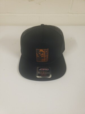 Diesel Power Gear Black Silver Back Hat Snapback Adjustable