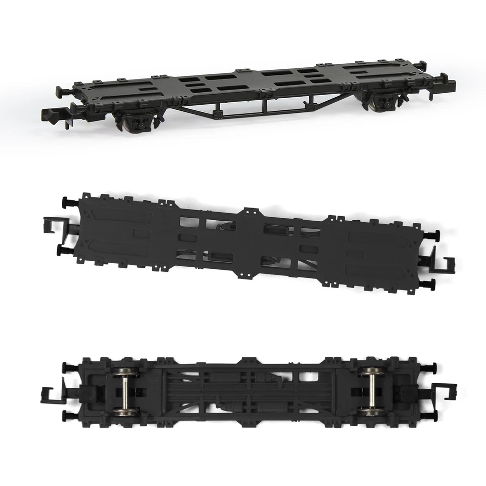 Evemodel Model Trains N Scale 1:150 Flat Car EU Wagon for Container C15061 - Image 2 of 4