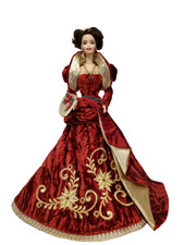 holiday ball porcelain barbie doll 1997