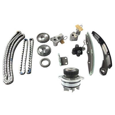 For Nissan Quest Maxima Altima 3.5 DOHC VQ35DE 04-09 Timing Chain Kit+Water Pump