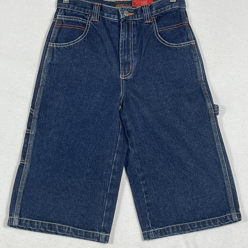 Inner Zone Denim Shorts Boys Size 14 Skateboarding Waist 28” Made In Swaziland - Picture 2 of 7