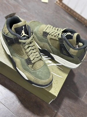 air jordan 4 olive green