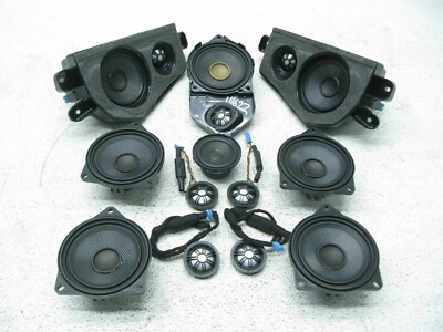 08-14 BMW E71 X6 M SPORT RADIO STEREO AUDIO MEDIA SPEAKER SET OEM
