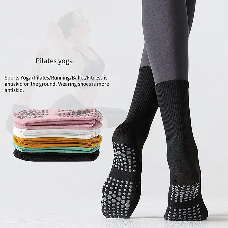 Yoga Socks Anti-slip Sports Socks Pilates Socks Dance Fitness Training Sock  TOP2