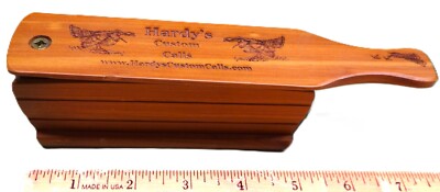 Hardy's Custom Calls, Martinsburg, WV, Ronnie Hardy, Short Box Doble Turkey Call