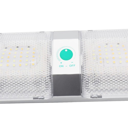 180 LED Ceiling Light Interior Reading Lamp Touch Dimmable For Car Boat Camper - Picture 8 of 13