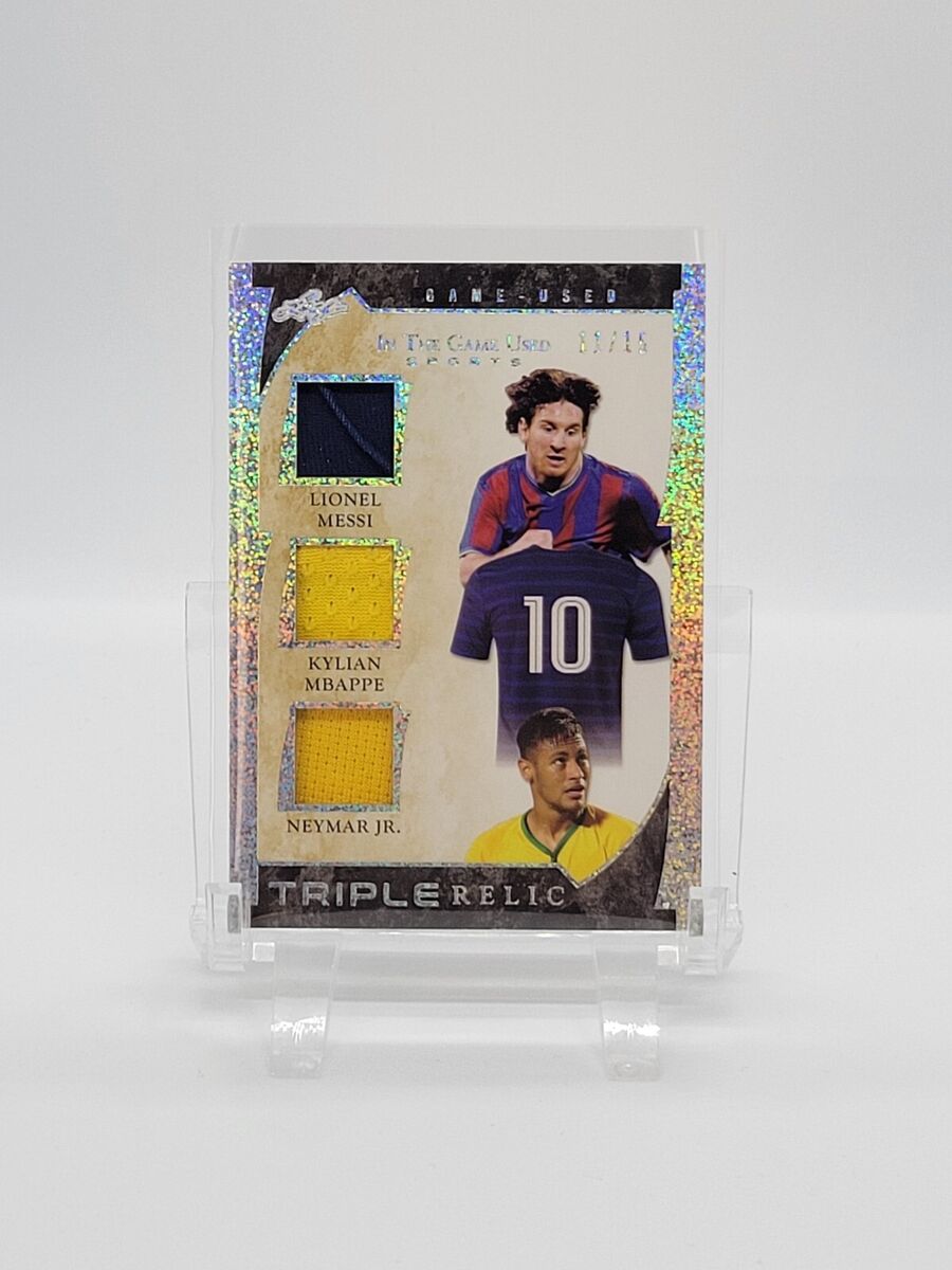 Lionel Messi / Neymar 2022 Leaf Legends Exclusive Edition #LMN (ISA 10)