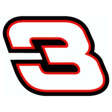 Nascar 3 Austin Dillon Decal  Vinyl Car Wall Sticker D2