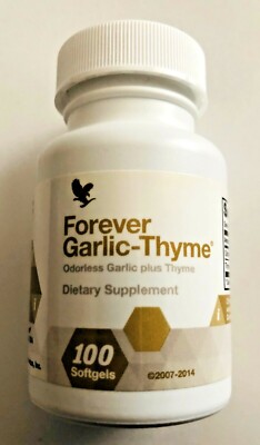 Forever Garlic-Thyme - 100 Softgels per Bottle - FREE SHIPPING