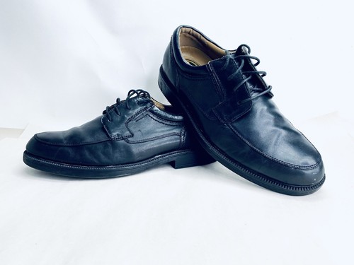 Dockers Schuhe Herren 9,5 M Elegant Oxford 090-41004 Schwarz Leder Schnürschuhe