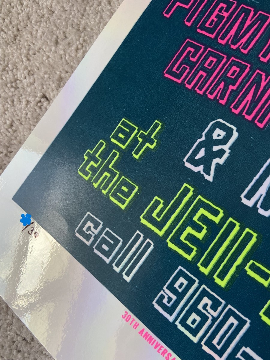 Tool New Years Eve 1991 12x36 Poster Lindsey Kuhn Green Jello 30th