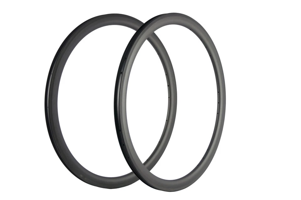 700C 45mm Carbon Fahrrad Felge Rennrad 25mm 18/20/21/24/28/32 Loch Carbonfelge - Bild 3 von 4