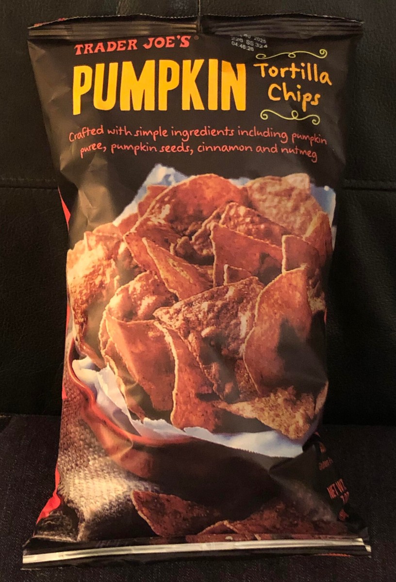 pumpkin tortilla chips