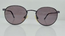 Vintage Looking Glass L7032 Gray Oval Korea Sunglasses FRAMES ONLY