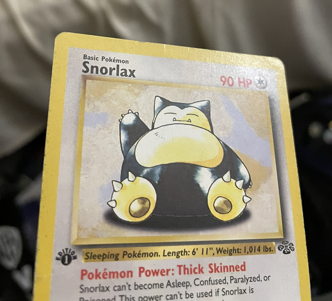 ポケモン - Snorlax カビゴン 1ED 1st Edition 英語版 11/64 s-l400.jpg