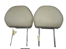 2005-09 SUBARU LEGACY OUTBACK FRONT HEAD REST IVORY LEATHER OEM P/N 64061AG04AWA