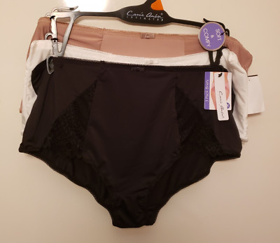 Carrie Amber Women s 3-Pack Brief Panties Sz 2X Soft Comfort  Set Multicolor NWT