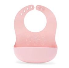 Sanrio Baby Hello Kitty and Friends Silicone Bib. NEW. Approx. 8 x 9.5  