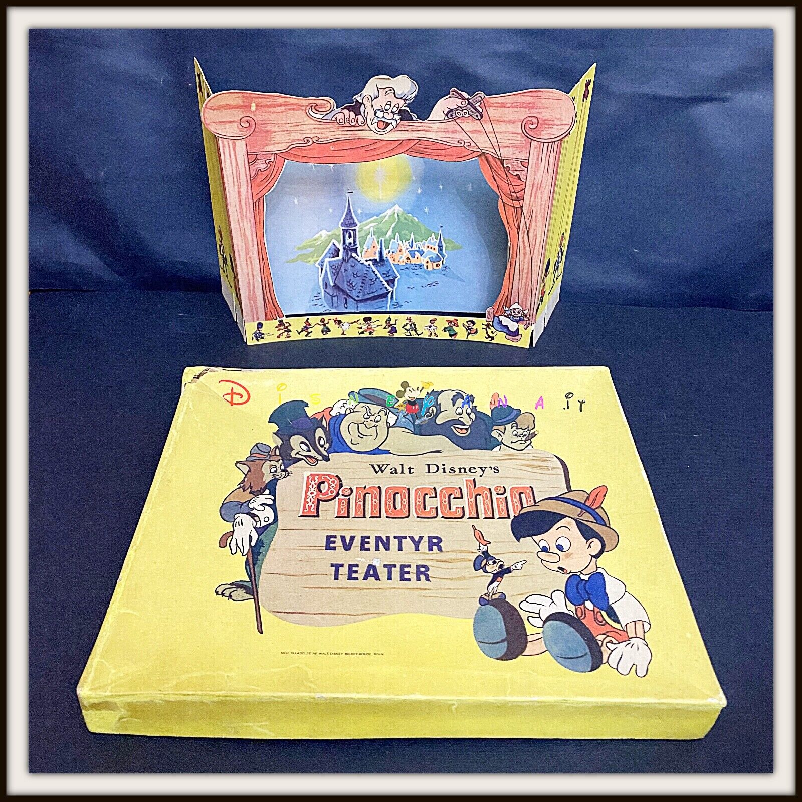 ⭐ PINOCCHIO Eventyr TEATER Disney - Denmark 1940 - DISNEYANA.IT ⭐