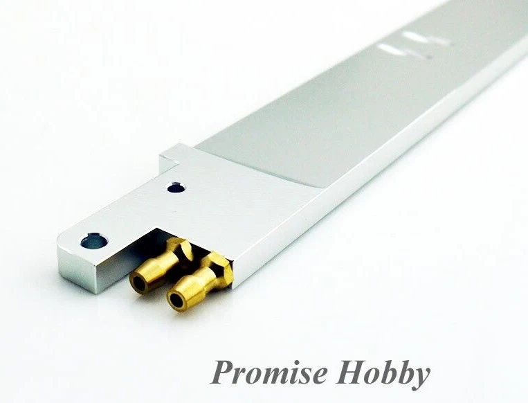 180mm Height CNC Aluminum Rudder Blade With Dual Pickup for RC Model Boat - Image 3 of 4