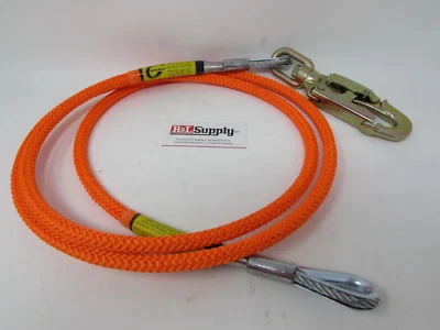 CLIMB RIGHT ARBORIST CLIMBING 10FT X 1/2" STEEL CORE FLIPLINE - 75002 - ANSI