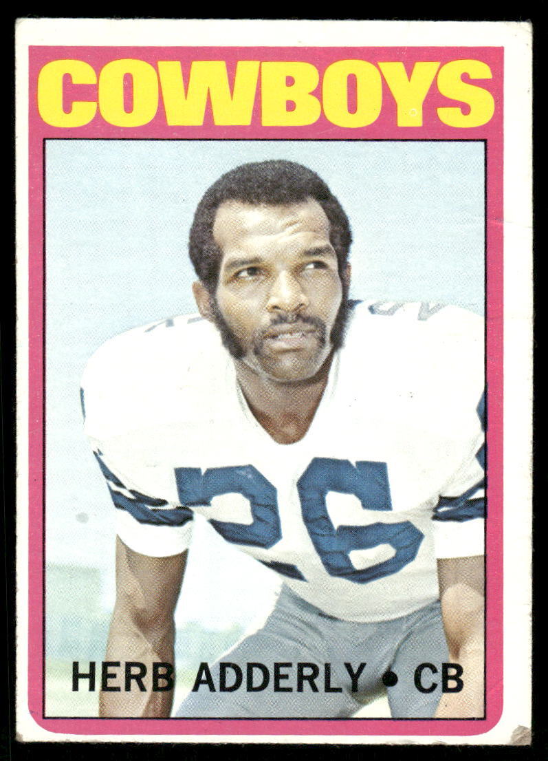 1972 Topps #66 Herb Adderley