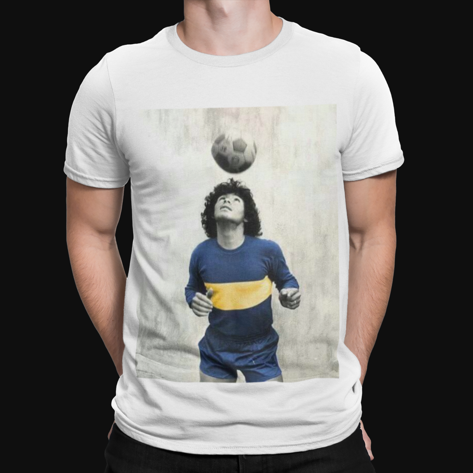 tee shirt maradonna