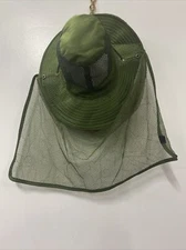 Beekeeping Beekeeper Cowboy Hat Mosquito Bee Insect Net Veil Face Head Protector