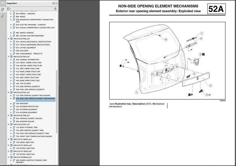 Dacia Duster manuale officina - repair manual - Immagine 3 di 4