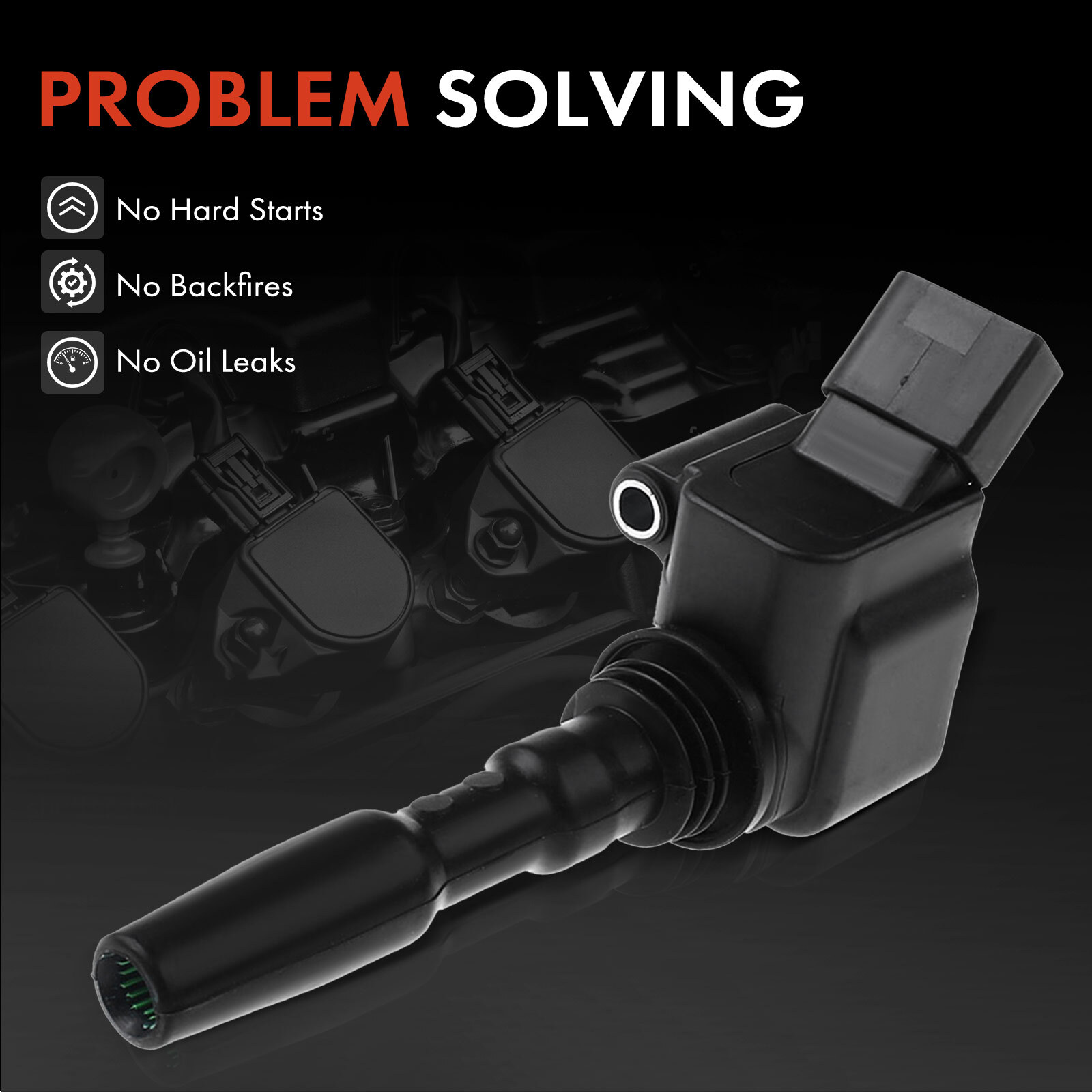 4x Ignition Coil for Volkswagen Jetta Lamborghini Urus Audi A3 Sportback e-tron
