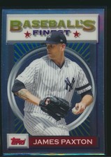 2020 Topps Baseball's Finest Flashbacks #142 James Paxton Yankees