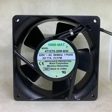 1PCS NEW NMB-MAT 4715TS-20W-B50 AC 200V 21/17W 120*38MM Axial Fan #F4
