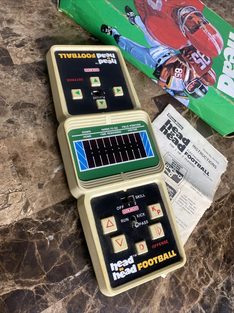 Handheld football sale game 1979