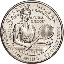 2025-P Mint State Althea Gibson American Women Quarter 25C