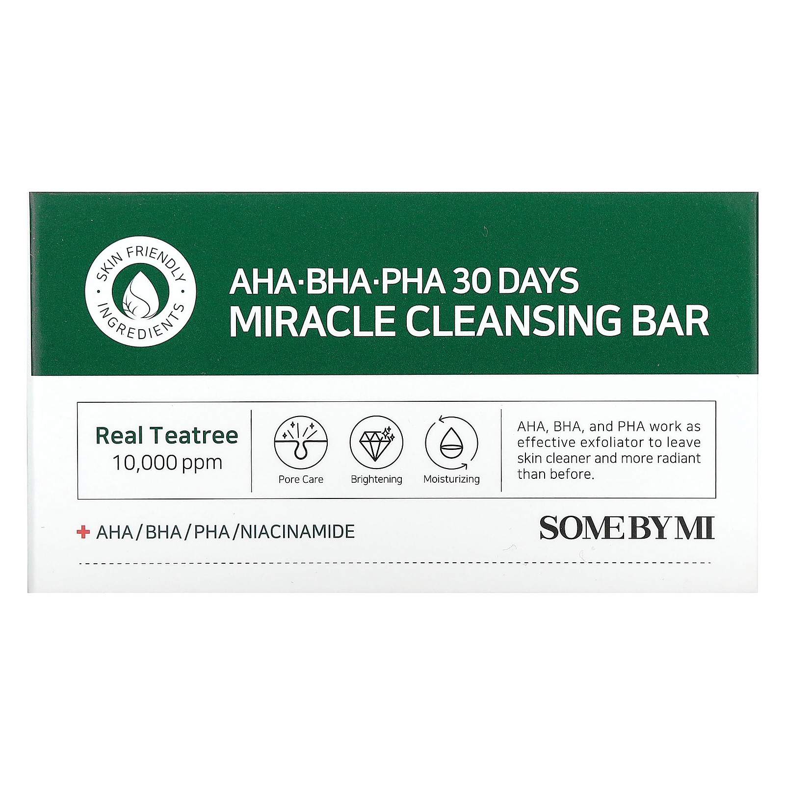 AHA BHA PHA 30 Days Miracle Cleansing Bar 106 g 2590₽